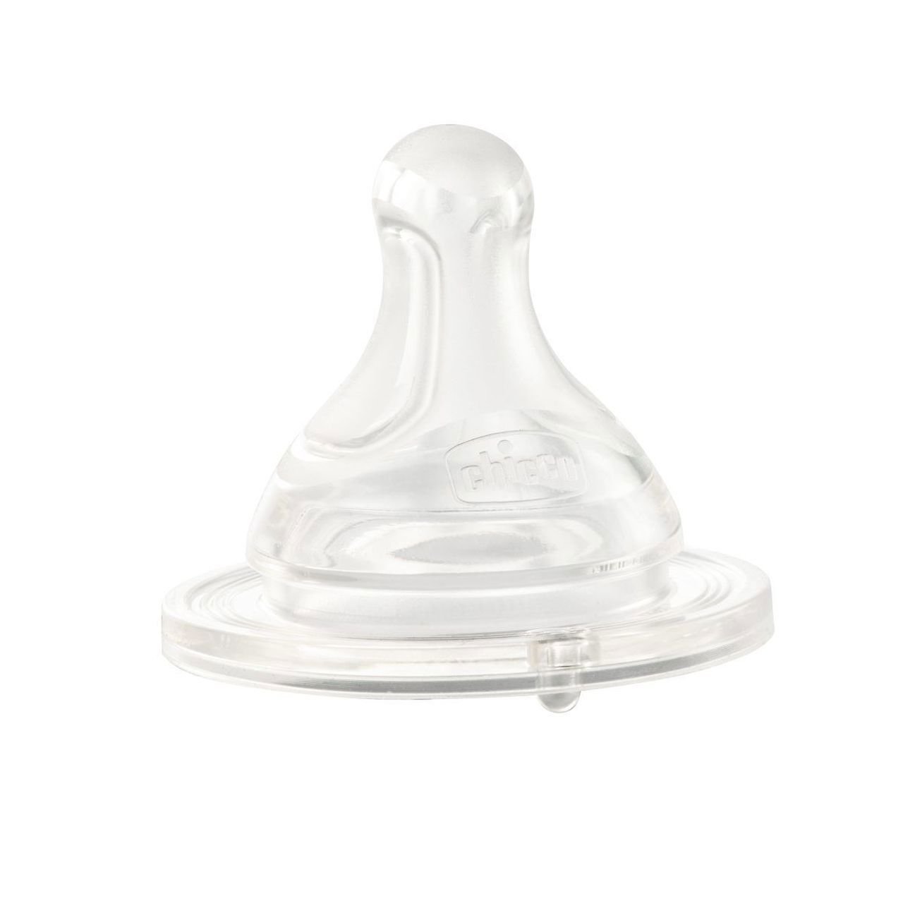 Chicco silicone teat 2 pack soft feeding nipple