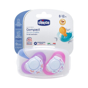 SOOTHER PH.MICRO GIRL SIL 0-2M 2PCS