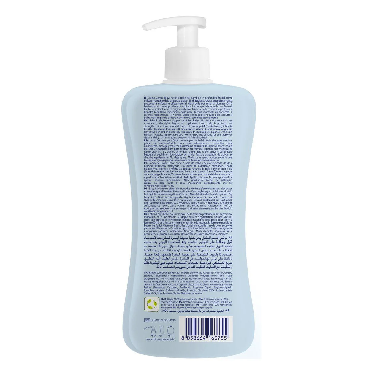 Chicco baby shampoo natural sensation