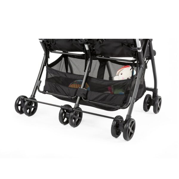 CHICCO OHLALA TWIN STROLLER BLACK NIGHT - Image 5