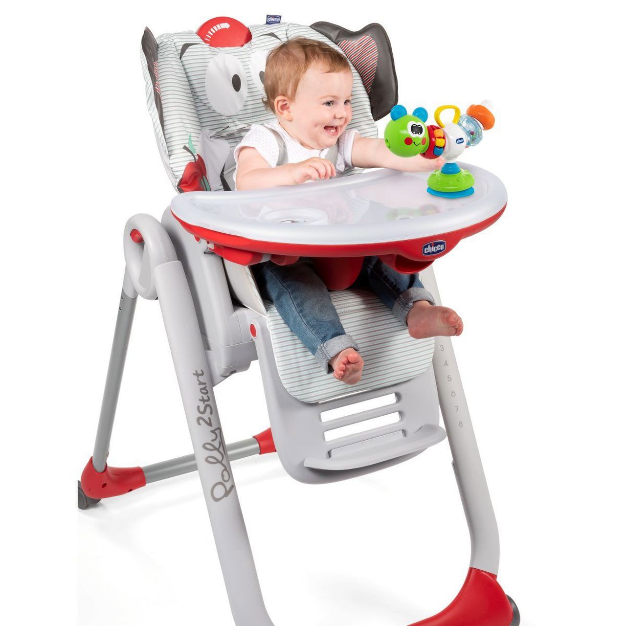 BS HIGHCHAIR TOY CATERPILLAR