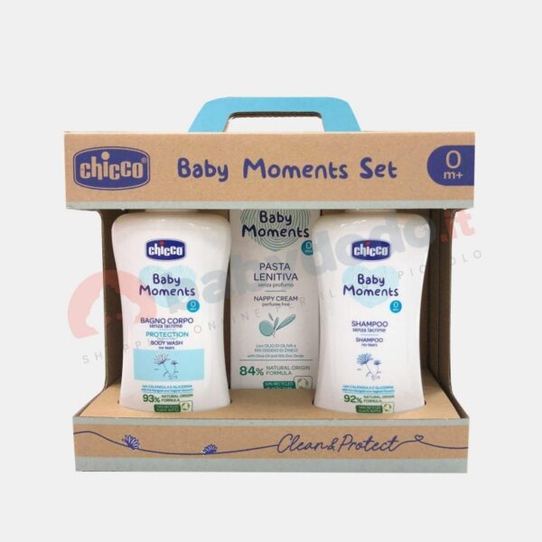 BABYM. SET2 BATHFOAM SHAMPOO NAPPYCREAM