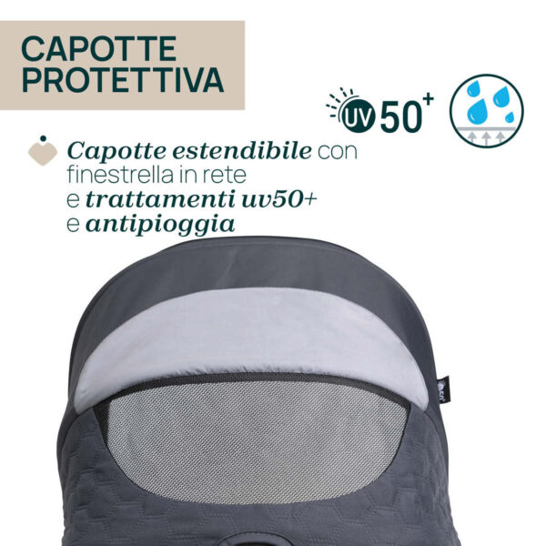 SEETY STROLLER BOSTON GREY - Image 3