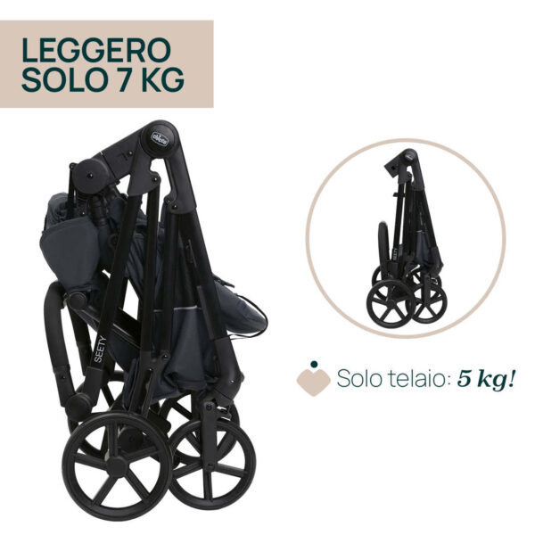 SEETY STROLLER BOSTON GREY - Image 6
