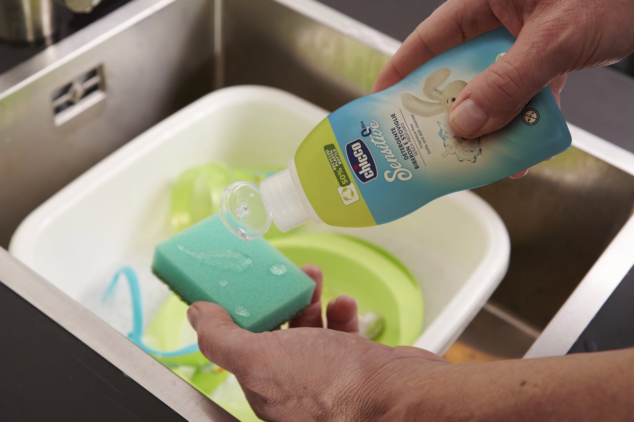 Baby Bottle and Dishwashing Detergent 300ml Chicco Bahrain