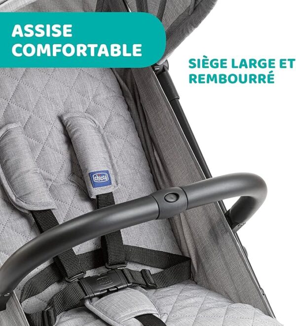 TROLLEYME STROLLER LIGHT GREY - Image 2