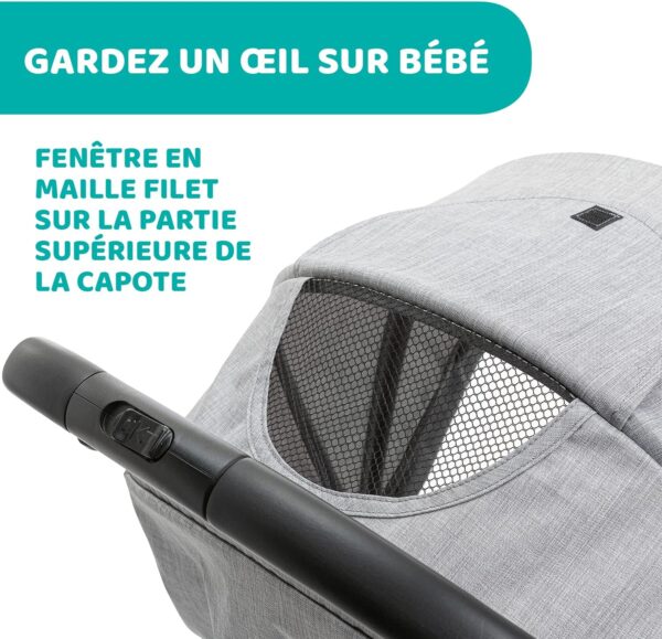 TROLLEYME STROLLER LIGHT GREY - Image 6