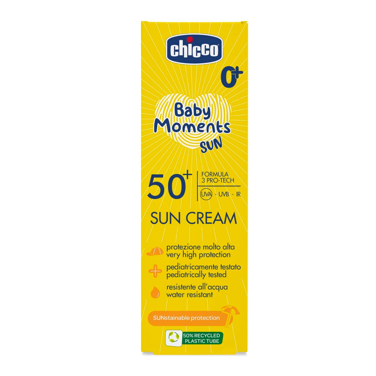 Chicco baby sun cream SPF50+ 75ml sunscreen