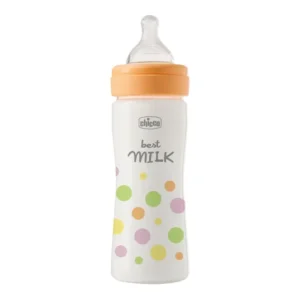 Chicco Perfect Easy baby bottle 330ml fast flow yellow