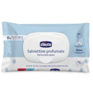 NEW CHICCO WIPES 72PCS WITH FLIP COVER Chicco