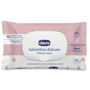 NEW DELICATE WIPES 72PCS + FLIPCOVER Chicco