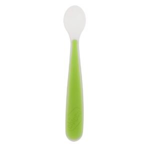 SOFT SILICONE SPOON 6M+ GREEN UP