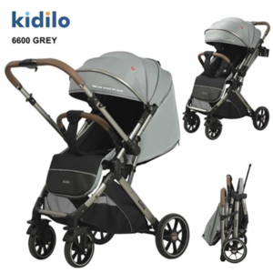 Kidilo Stroller (6600) Grey 8-856
