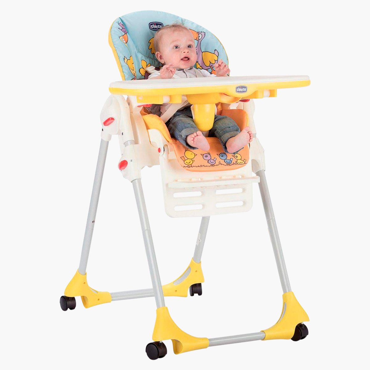 Chicco Printed Polly Easy Highchair - Image 8